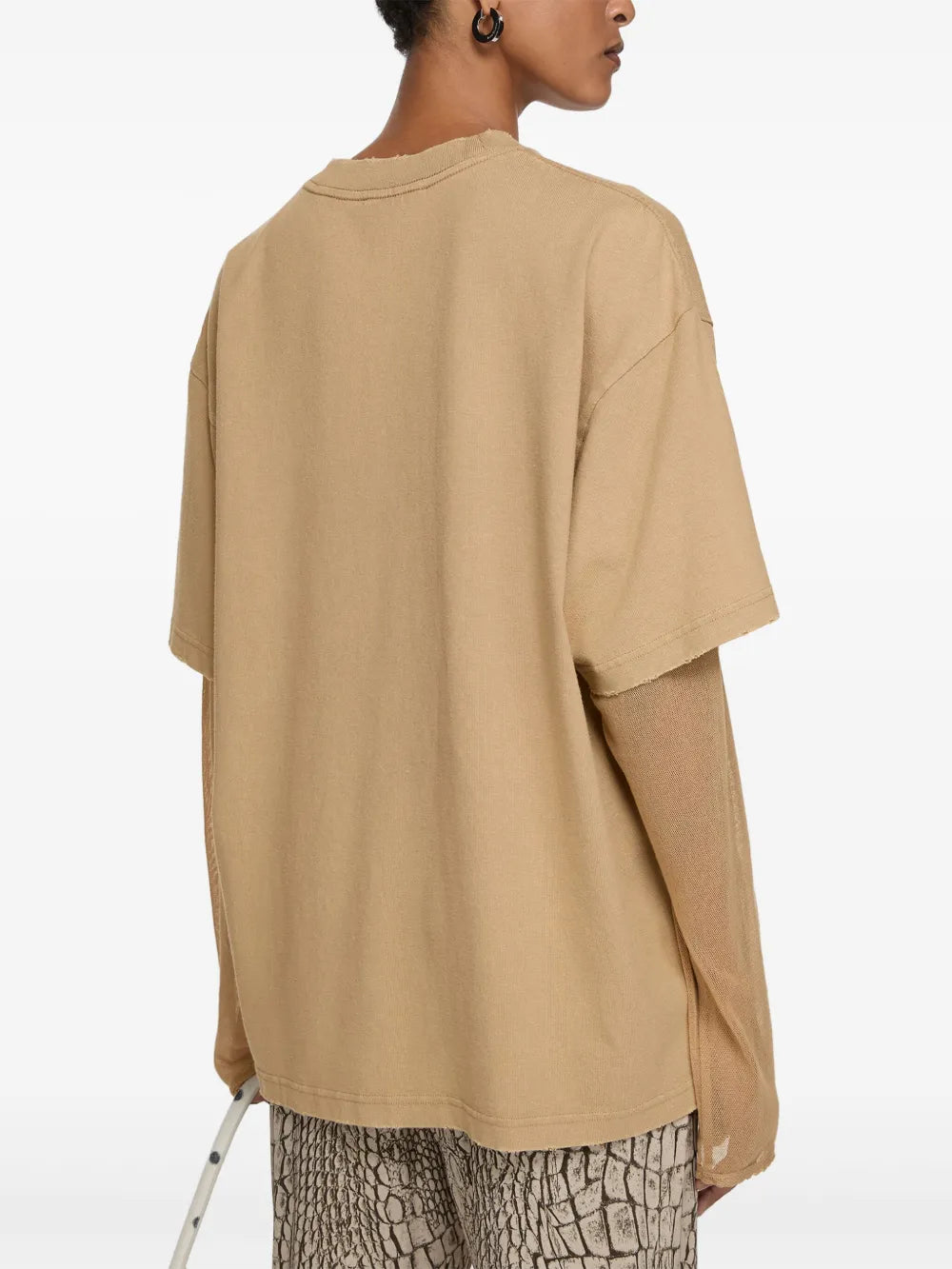 Acne Studios layered print T-shirt - Image 4
