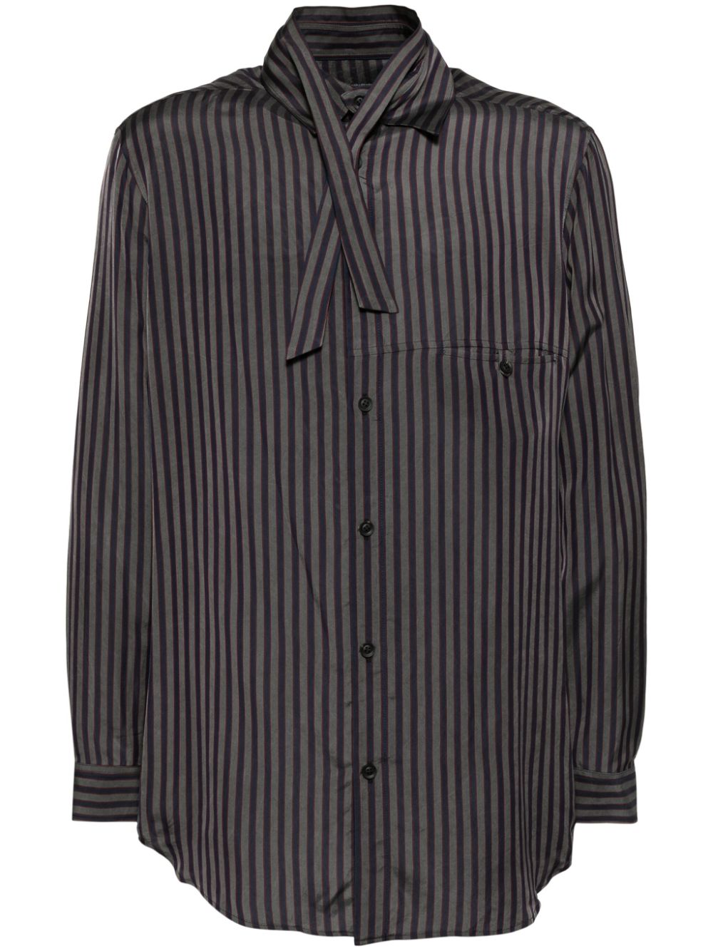 Yohji Yamamoto  striped shirt
