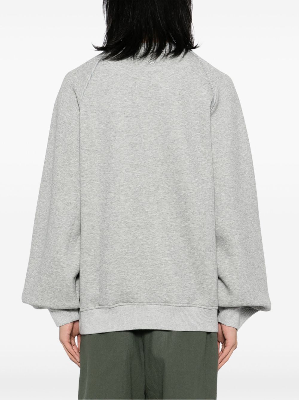 ZZERO BY SONGZIO  panther hand-rope sweatshirt