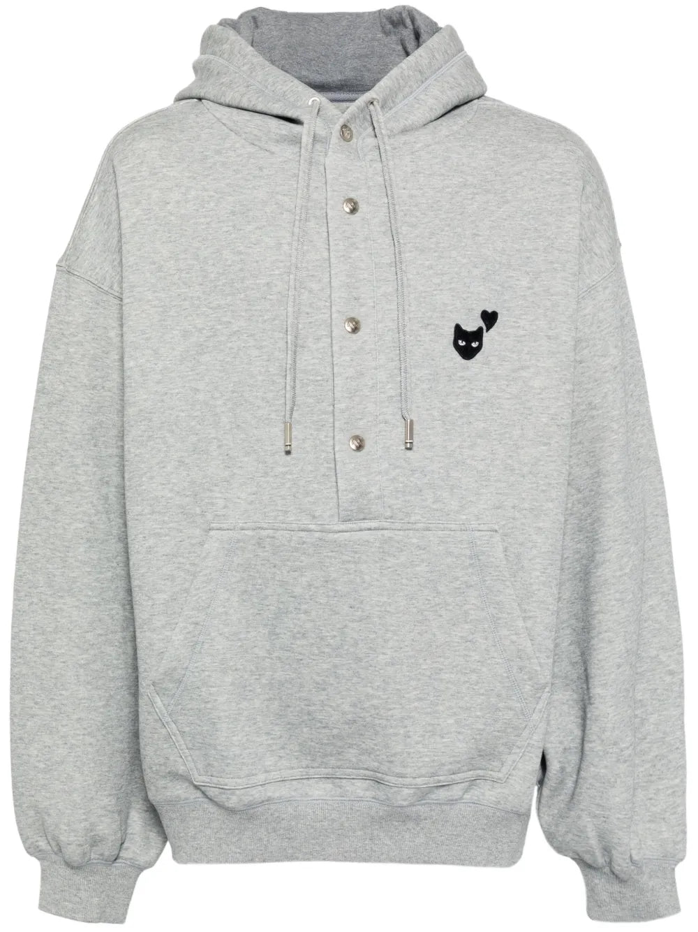 ZZERO BY SONGZIO love panther multi snap hoodies