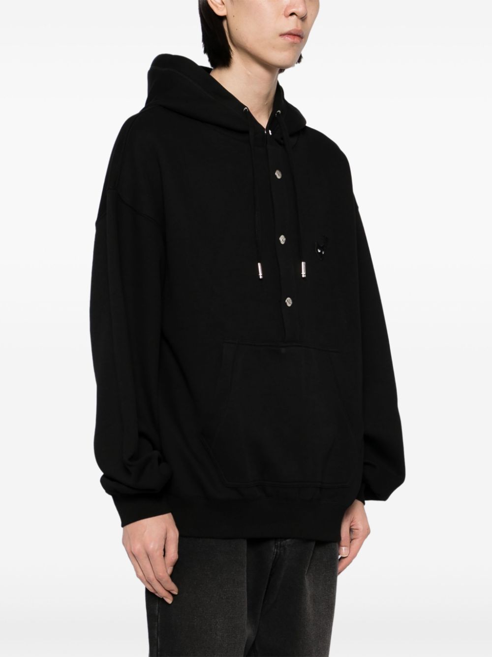 ZZERO BY SONGZIO love panther multi snap hoodies