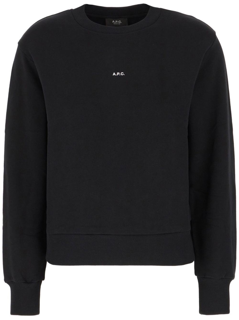 A.P.C.  logo-print cotton sweatshirt