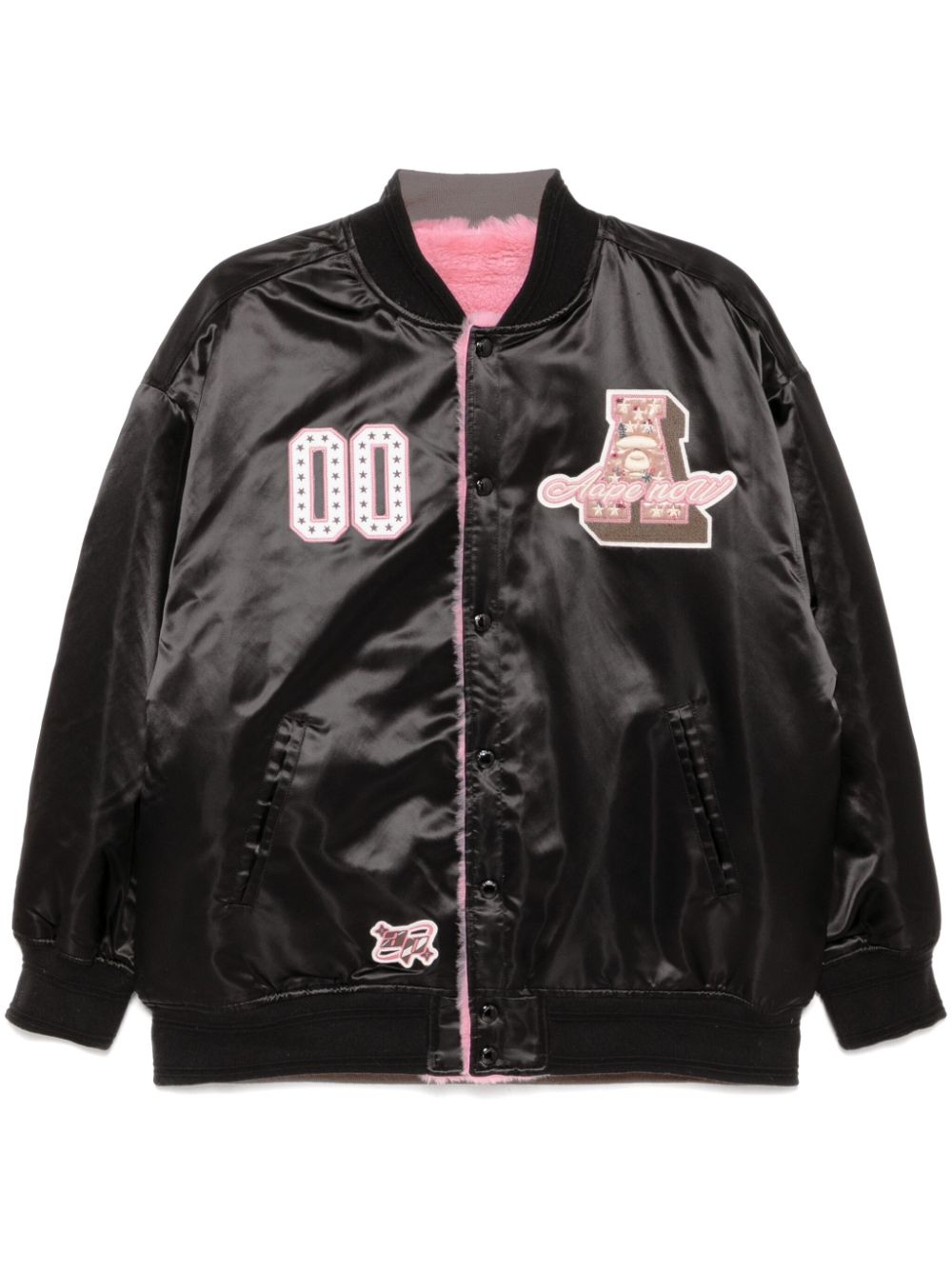 AAPE BY *A BATHING APE®  logo bomber jacket