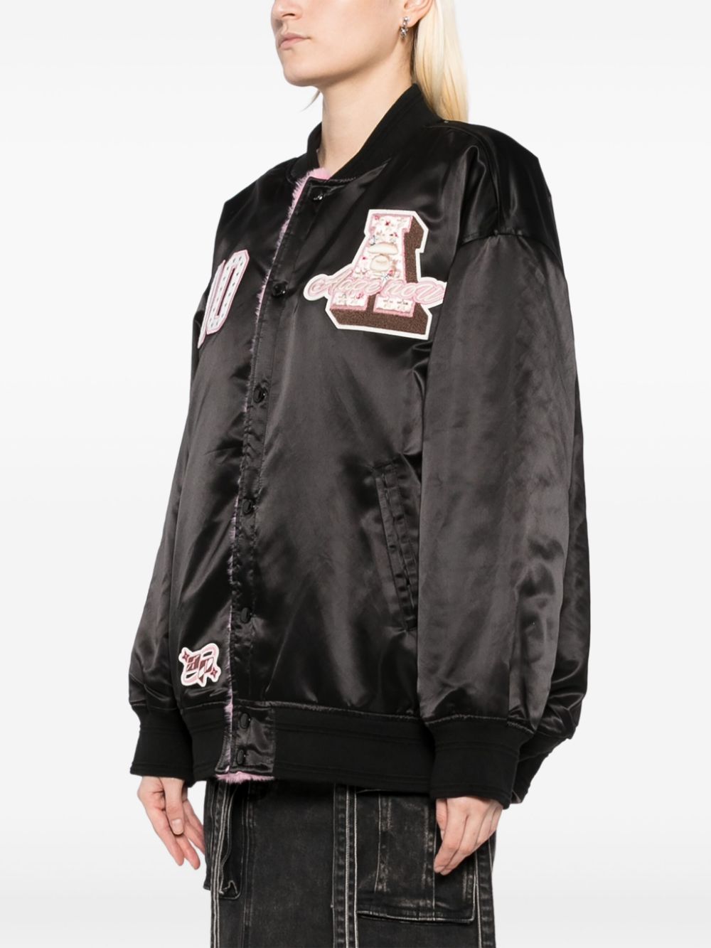 AAPE BY *A BATHING APE®  logo bomber jacket