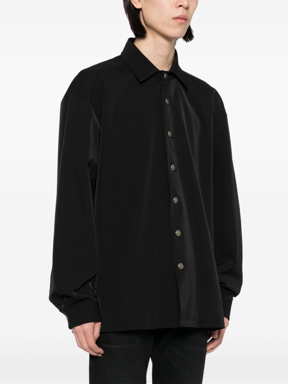 424 logo-patched jacket