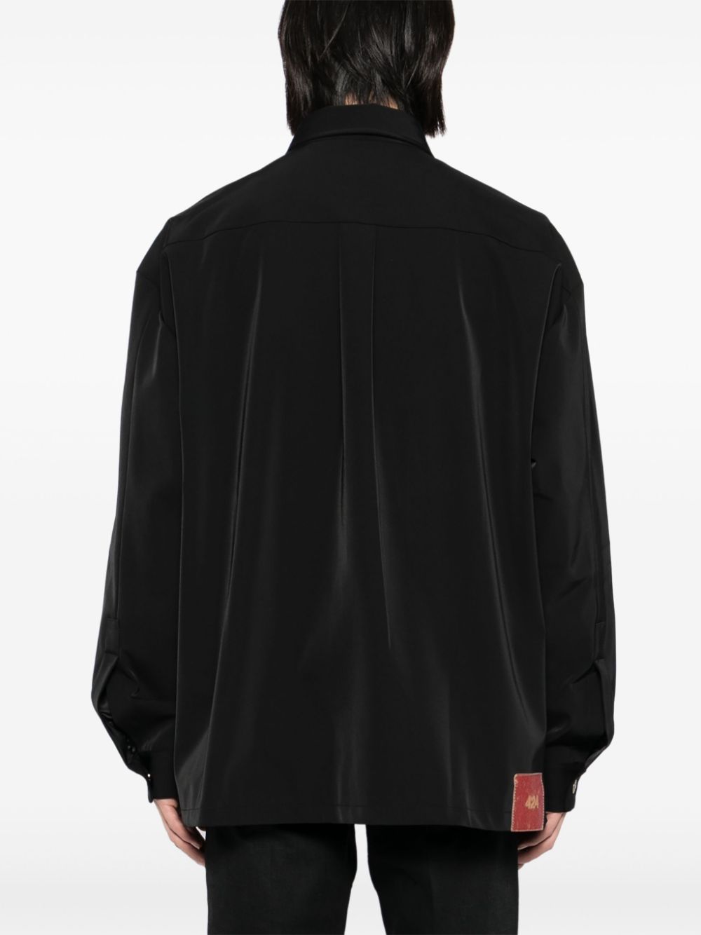 424 logo-patched jacket