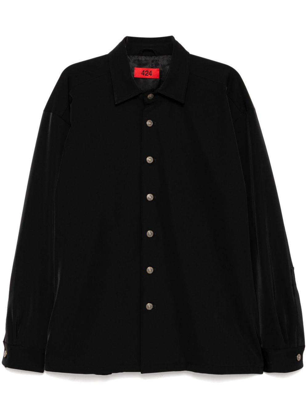 424  logo-patched jacket