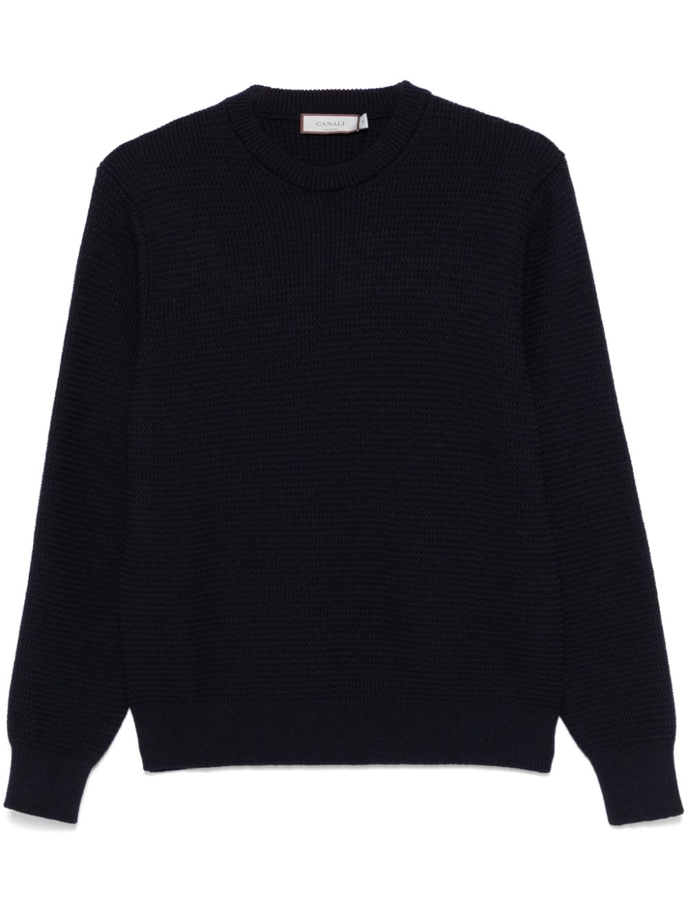 Canali waffle-knit sweater