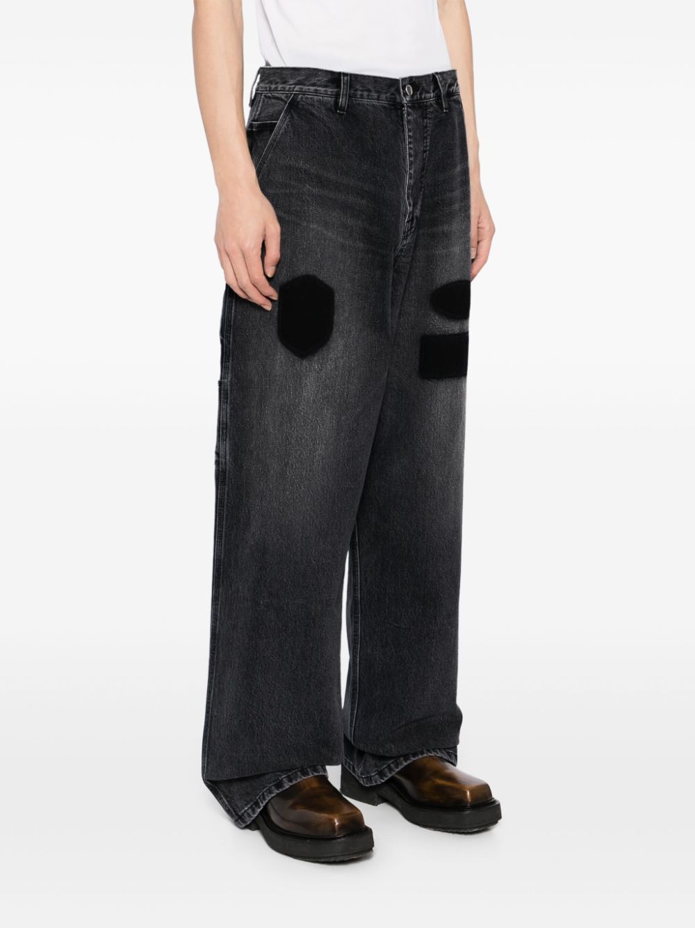 AMBUSH  graphic-print jeans