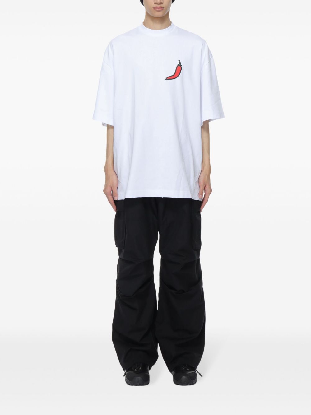 032c  On Fire organic cotton T-shirt
