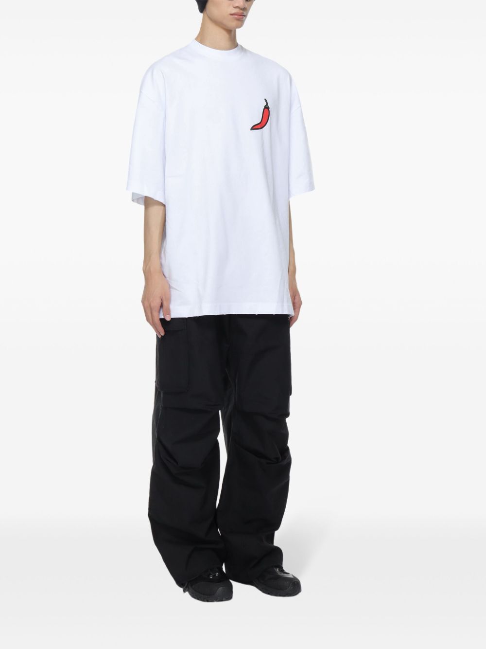 032c  On Fire organic cotton T-shirt