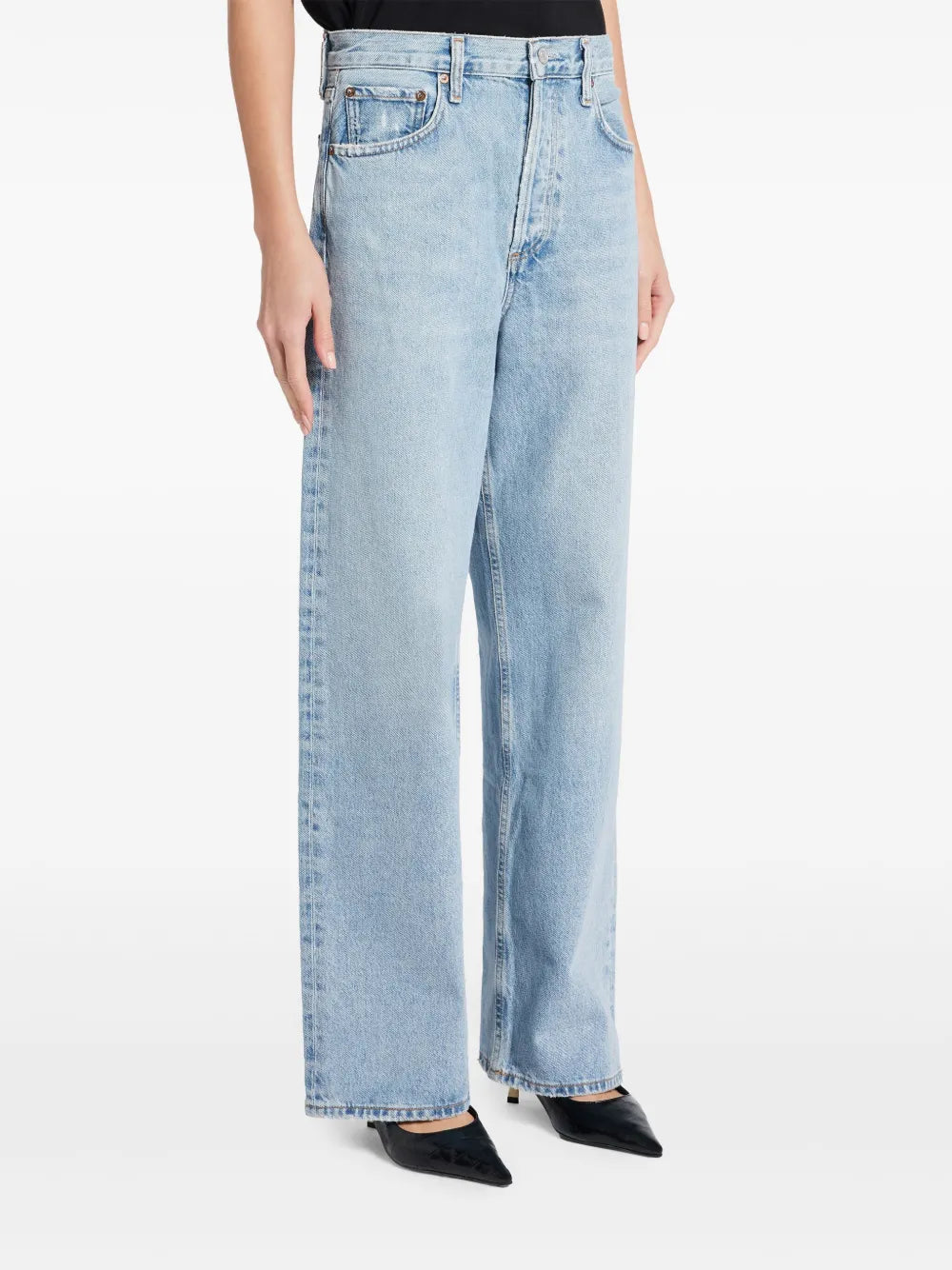 AGOLDE  straight-leg jeans
