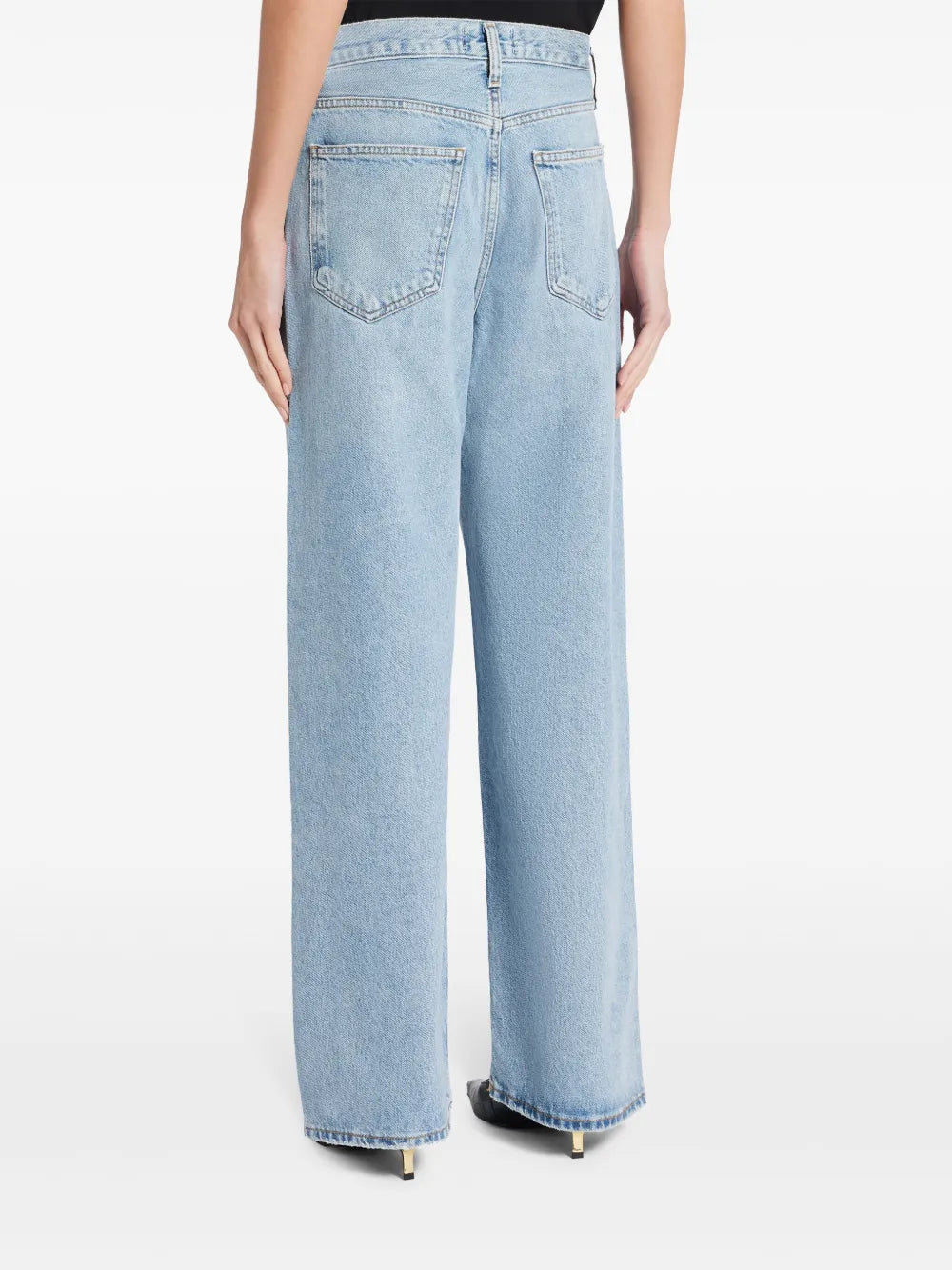 AGOLDE  straight-leg jeans