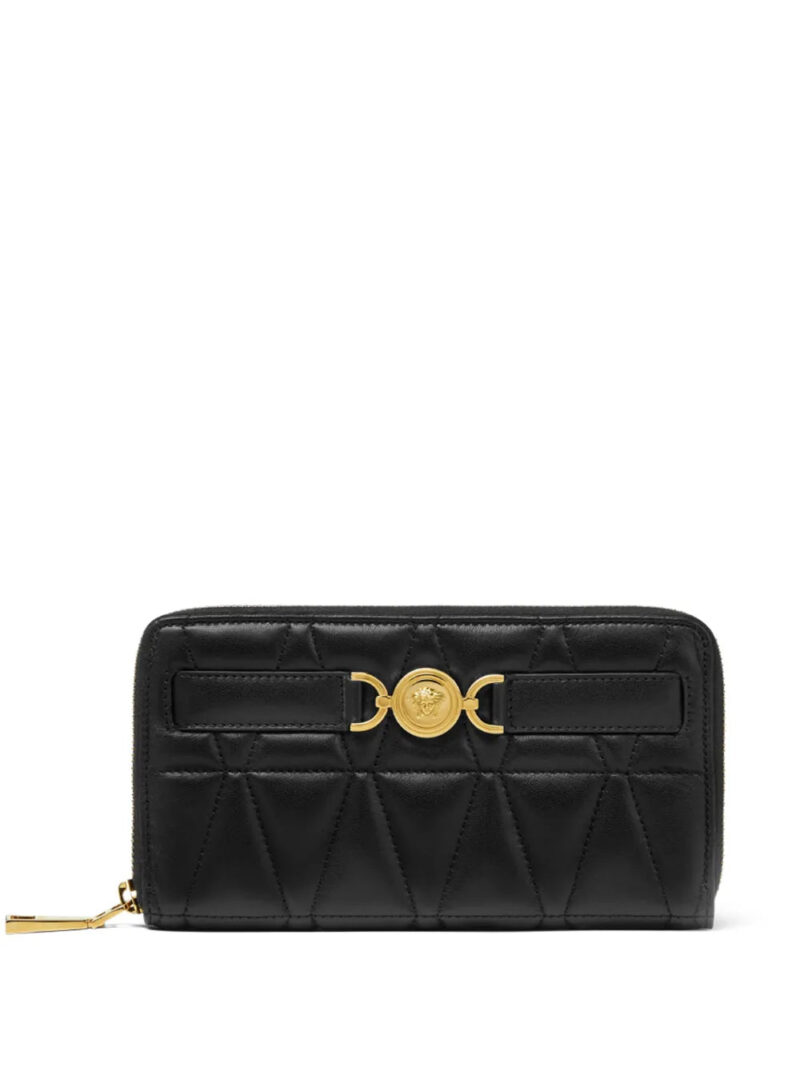 Versace  Medusa '95 quilted long wallet