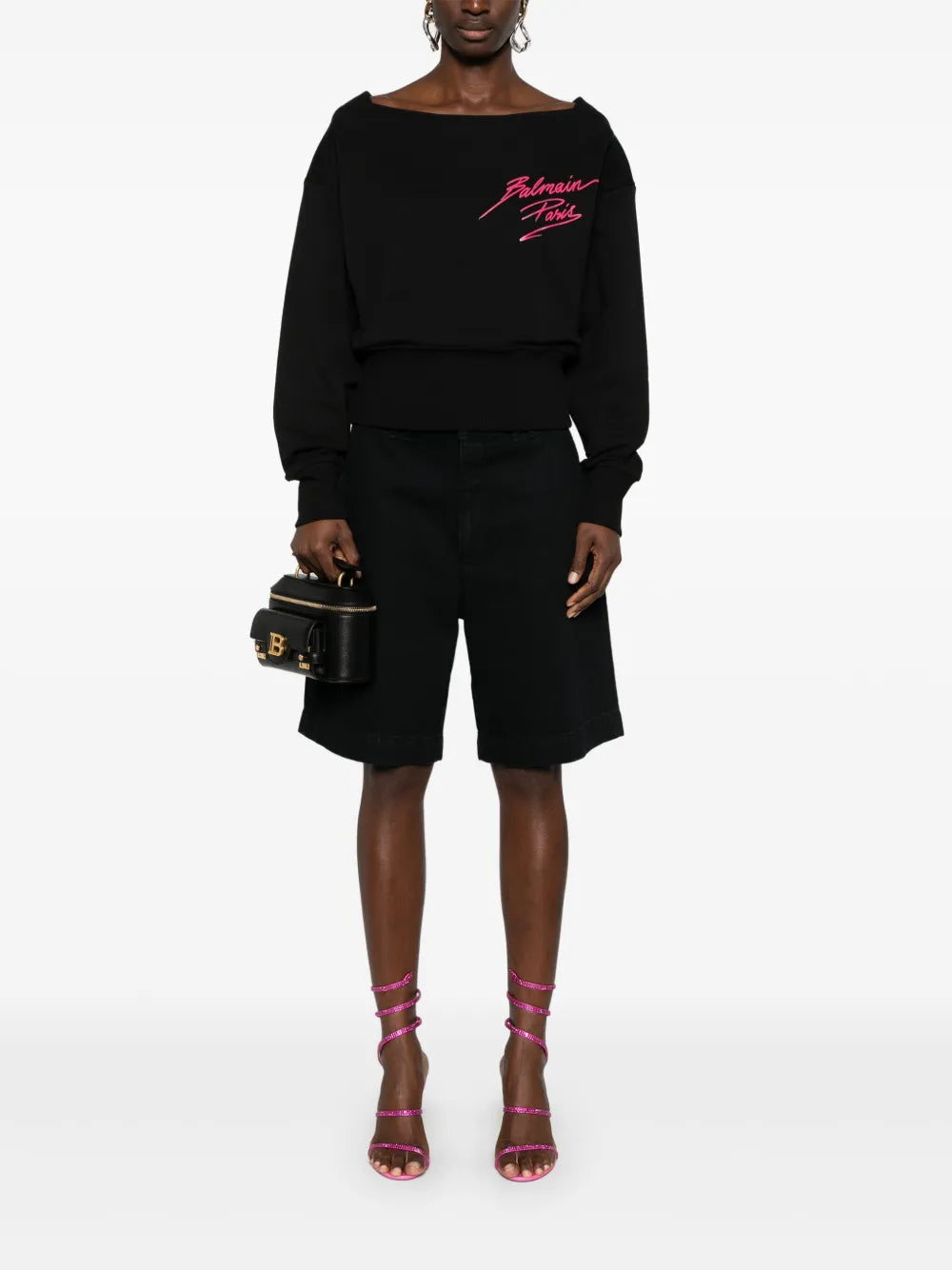 Balmain  cropped sweatshirt