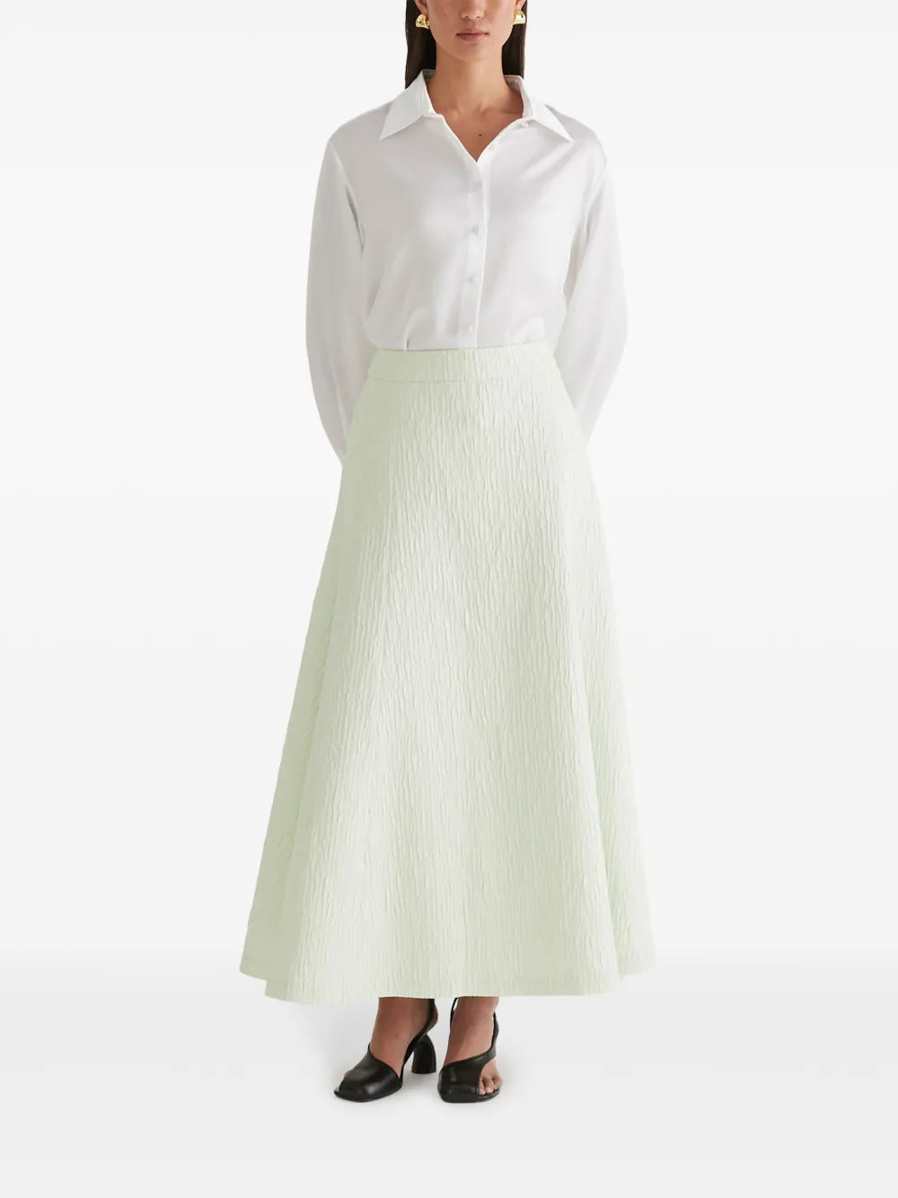 Anna Quan  Clara A-line midi skirt