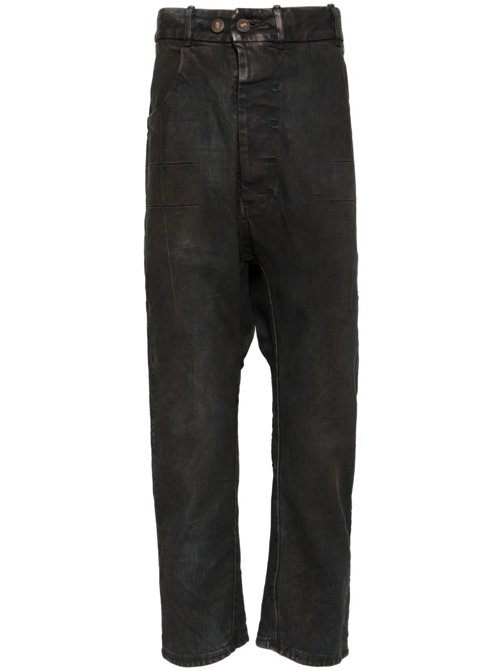 Boris Bidjan Saberi  cotton loose-fit trousers