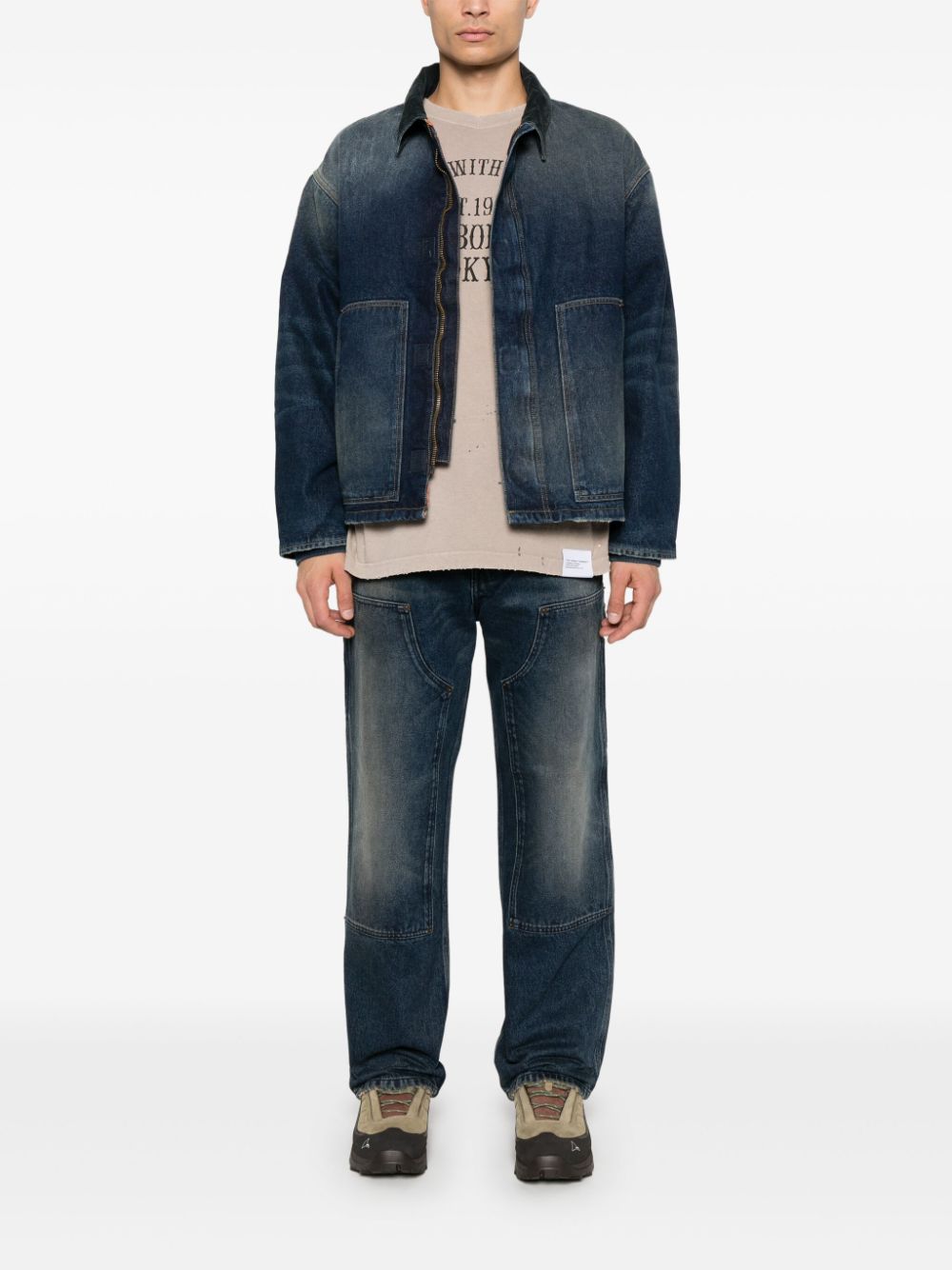 AMISH  x Dan Sablon Officer jacket