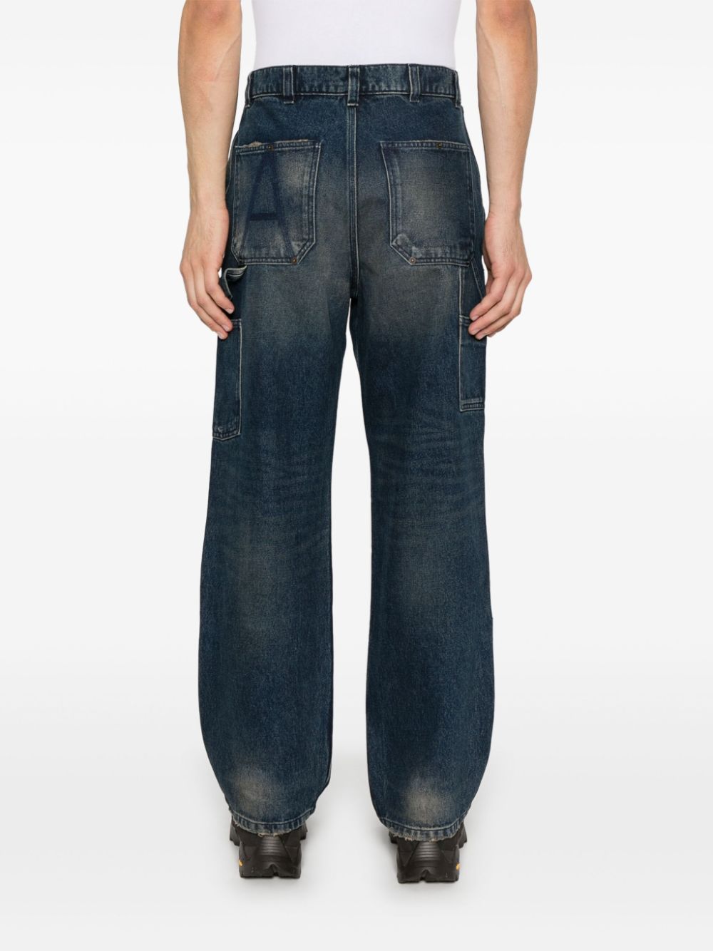 AMISH  x Dan Sablon straight-leg jeans