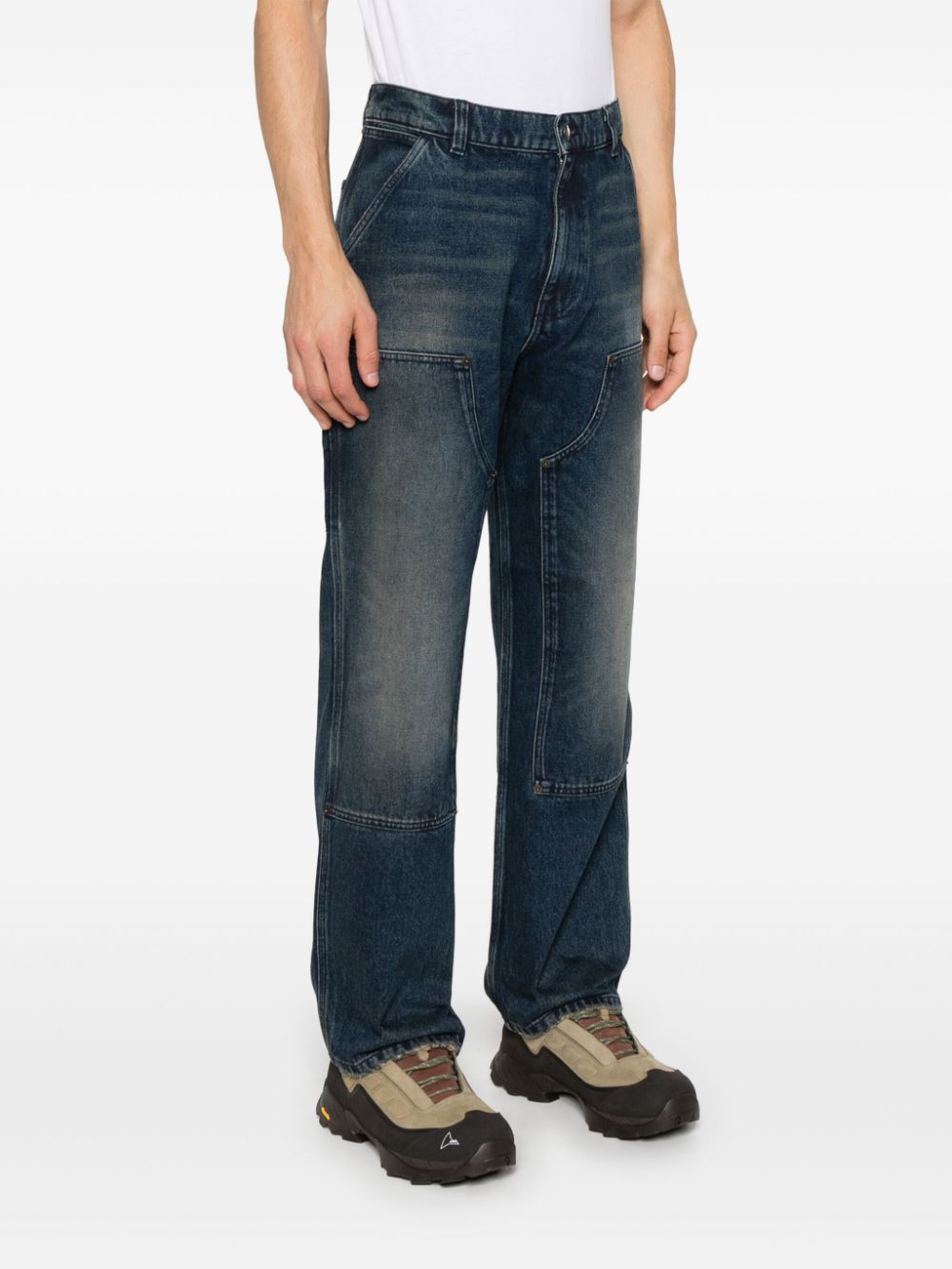 AMISH  x Dan Sablon straight-leg jeans