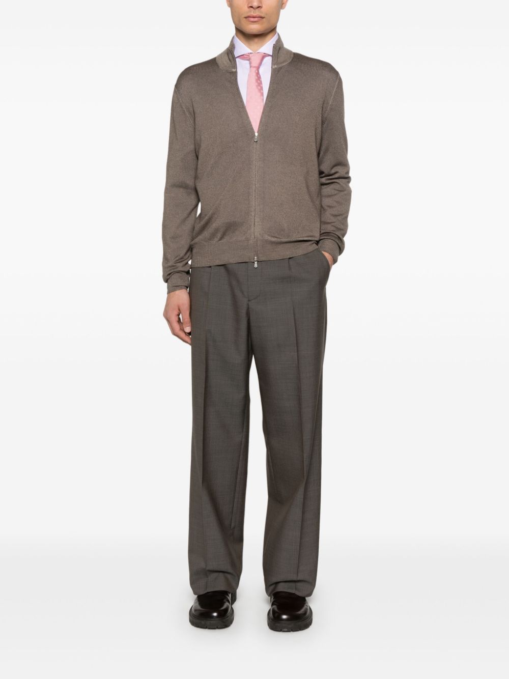 Barba  wool cardigan