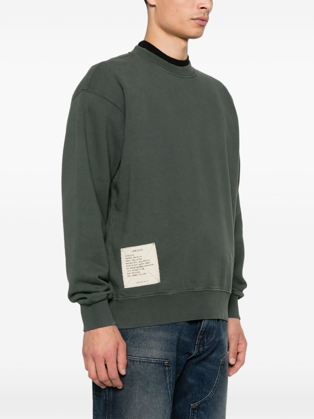 AMISH  x Dan Sablon crew-neck sweatshirt