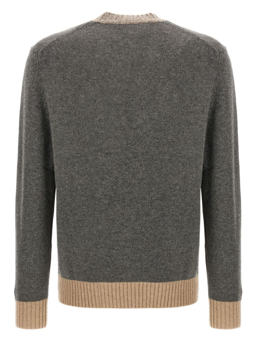 Ballantyne  argyle-intarsia sweater