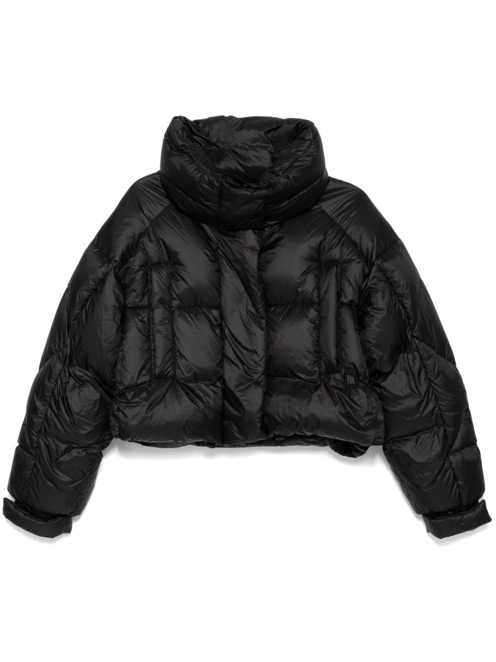 Bacon  panelled puffer jacket