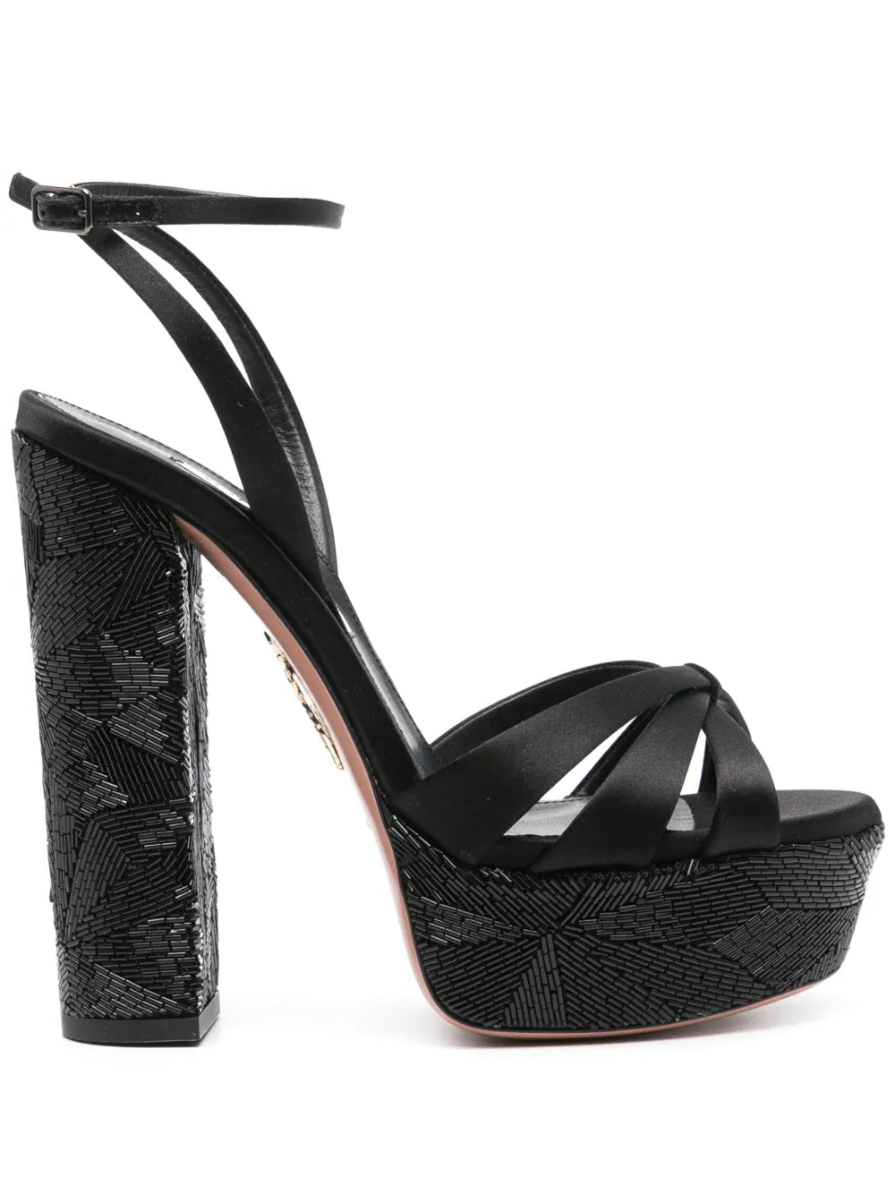 Aquazzura  135mm bead-embellished sandals