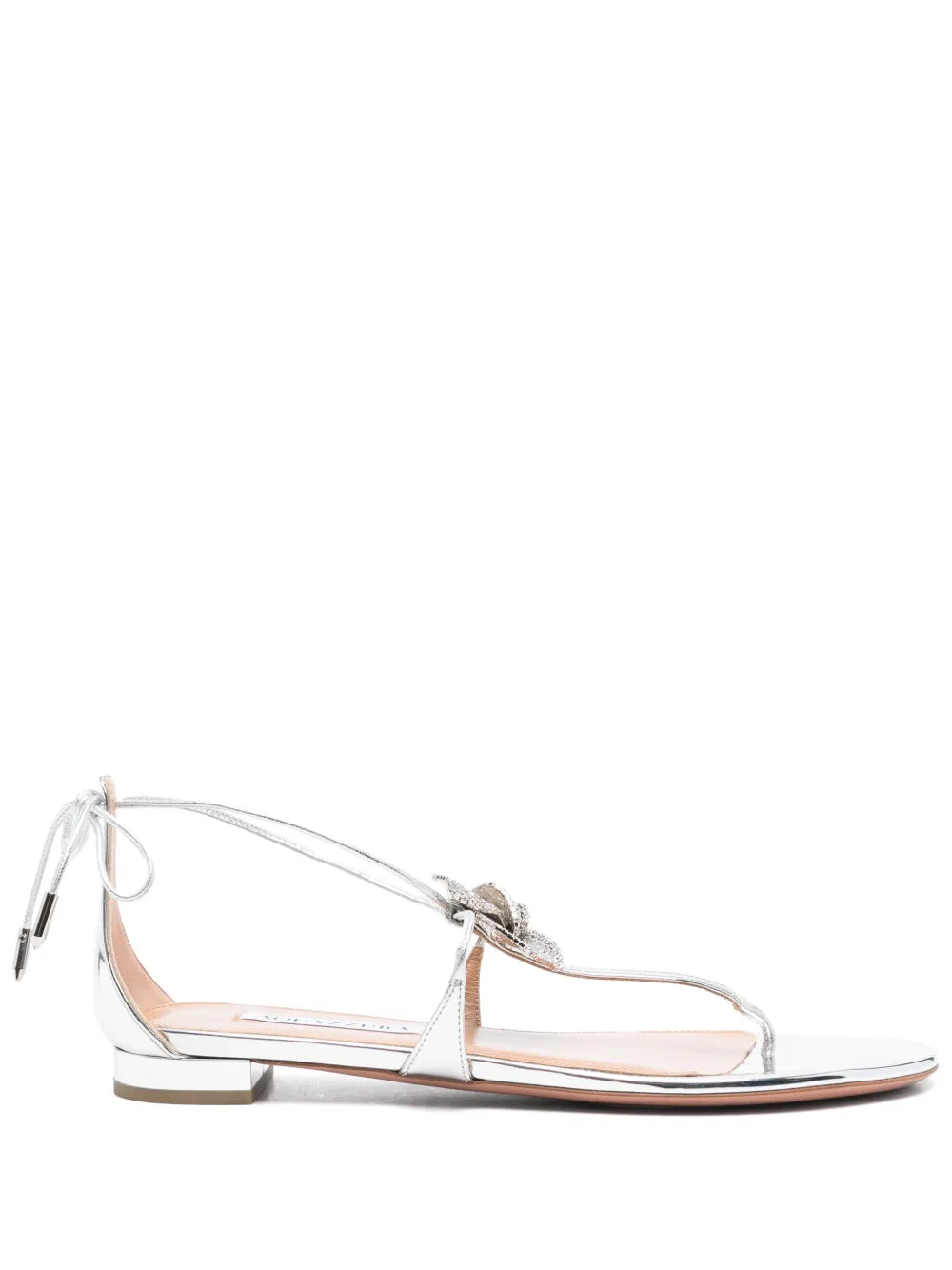 Aquazzura  Crystal Orchid sandals