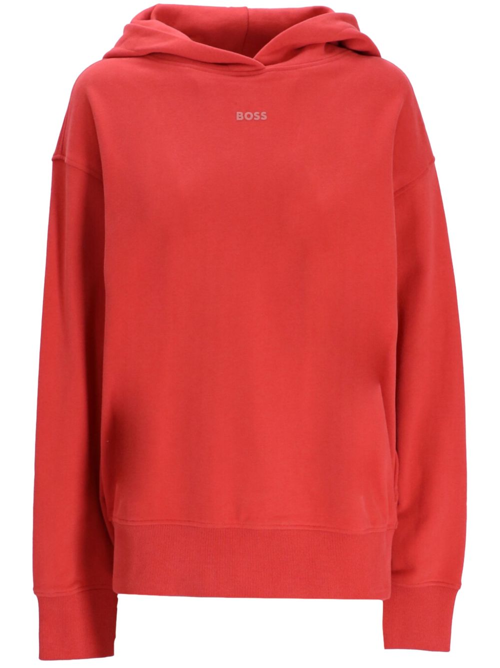 BOSS  logo-print hoodie