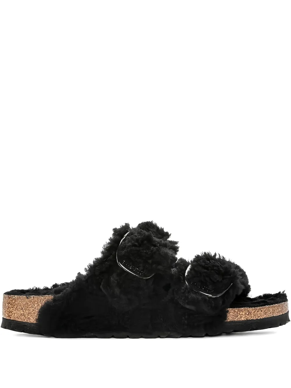 Birkenstock  shearling double-buckle sandals