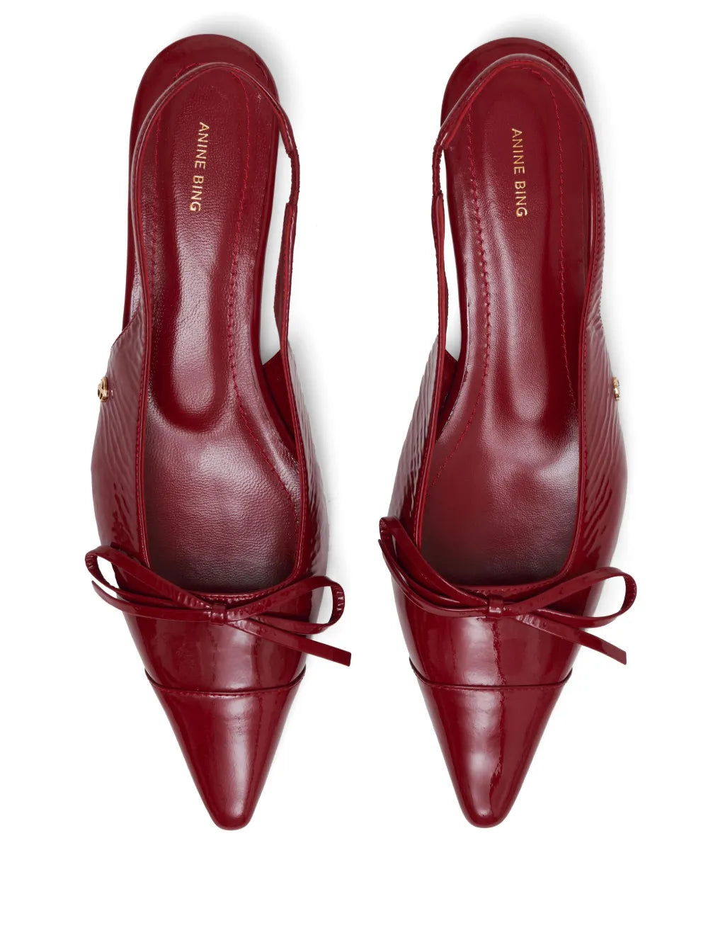 ANINE BING Zoey slingback pumps