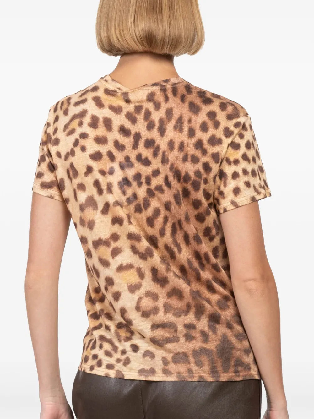 ZIMMERMANN  leopard-print T-shirt
