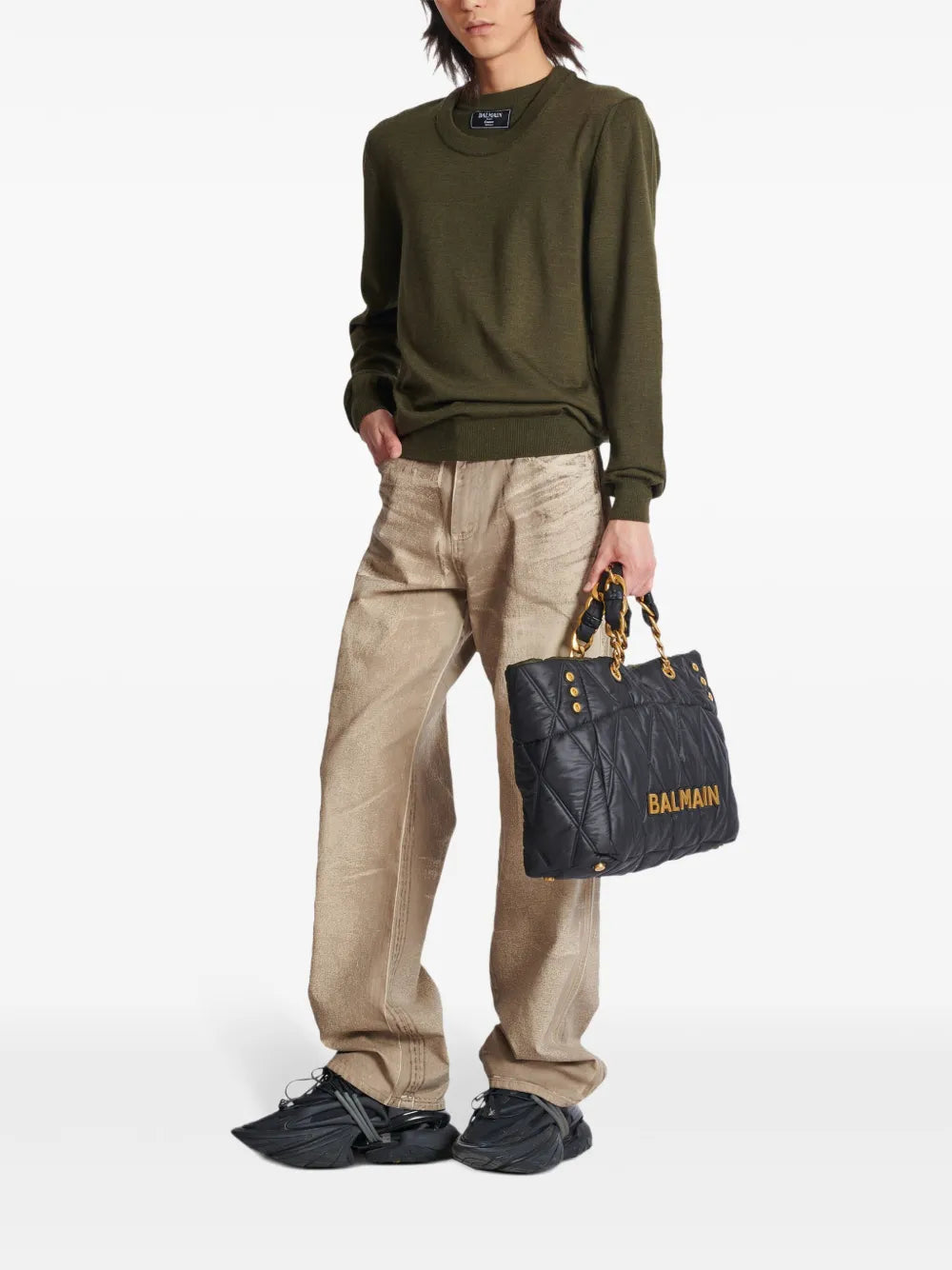 Balmain garment-dyed jeans - Image 2