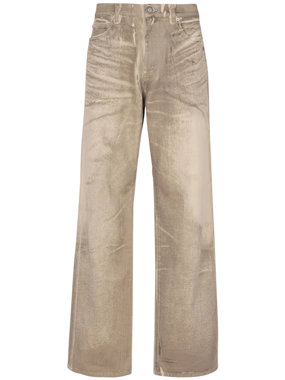 Balmain  garment-dyed jeans