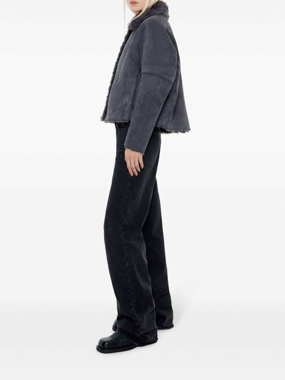 Bimba y Lola  faux-suede jacket