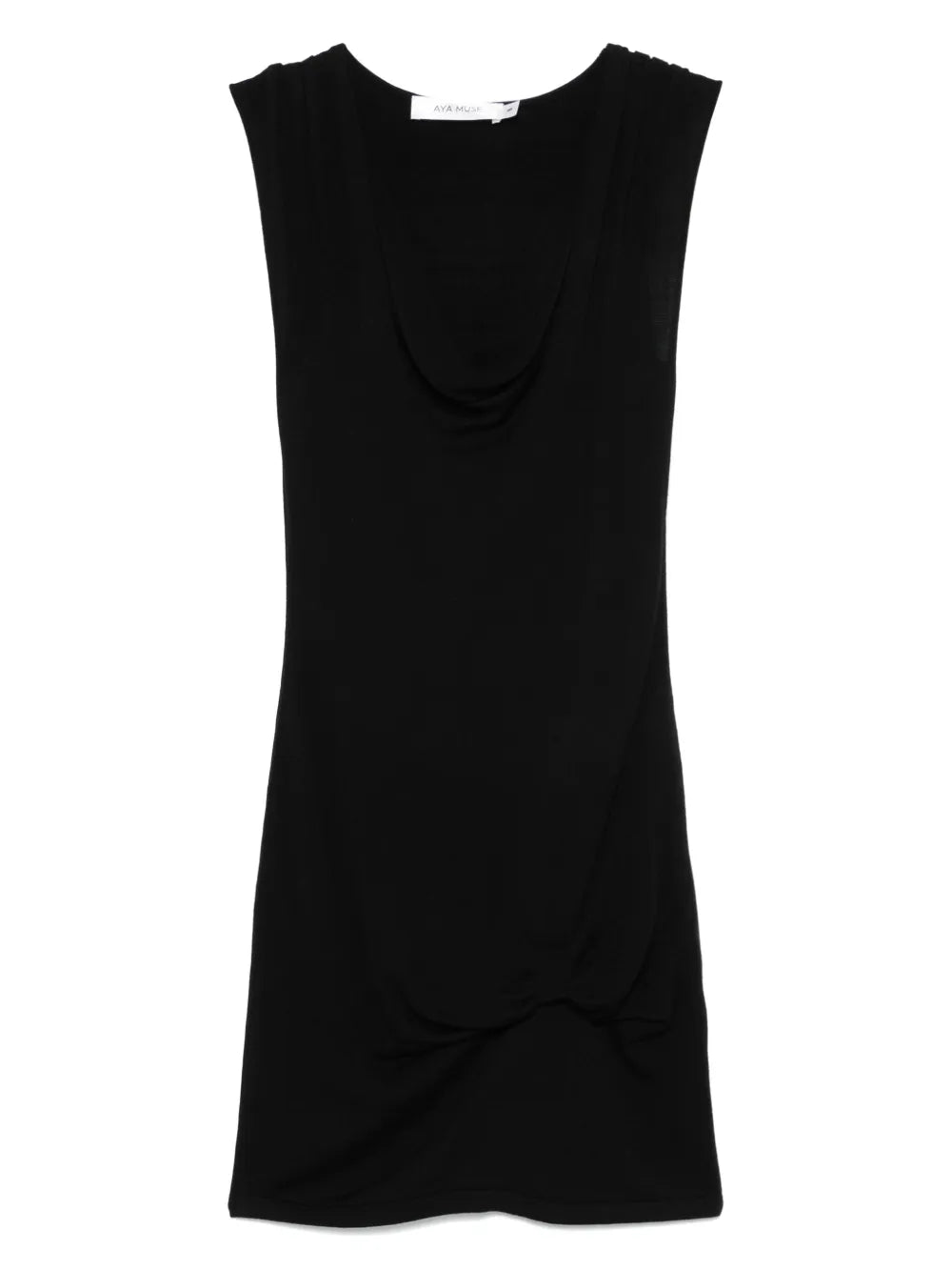 Aya Muse  Navi short dress