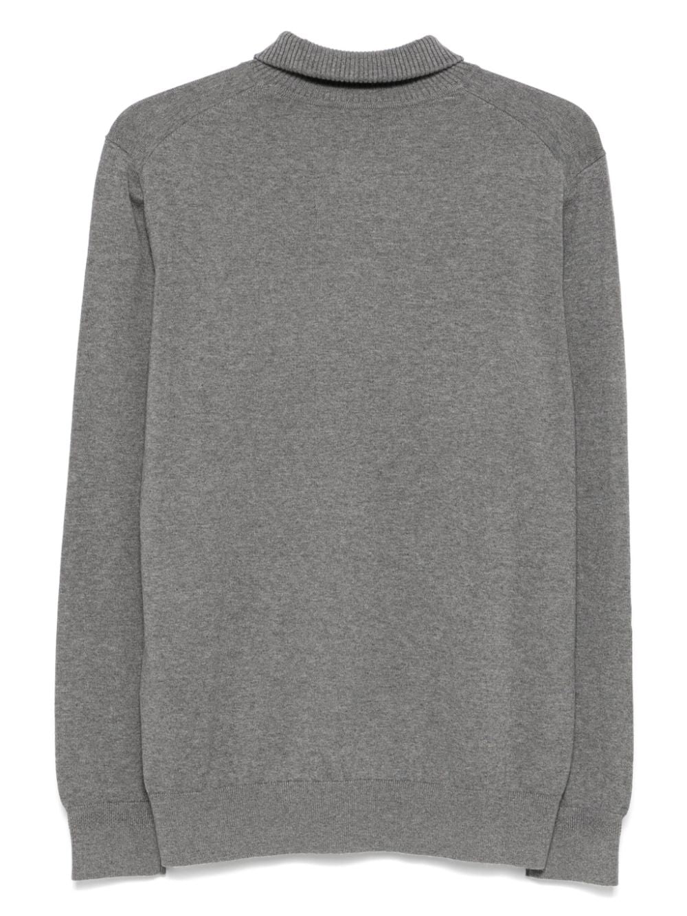 BOSS  logo-patch sweater