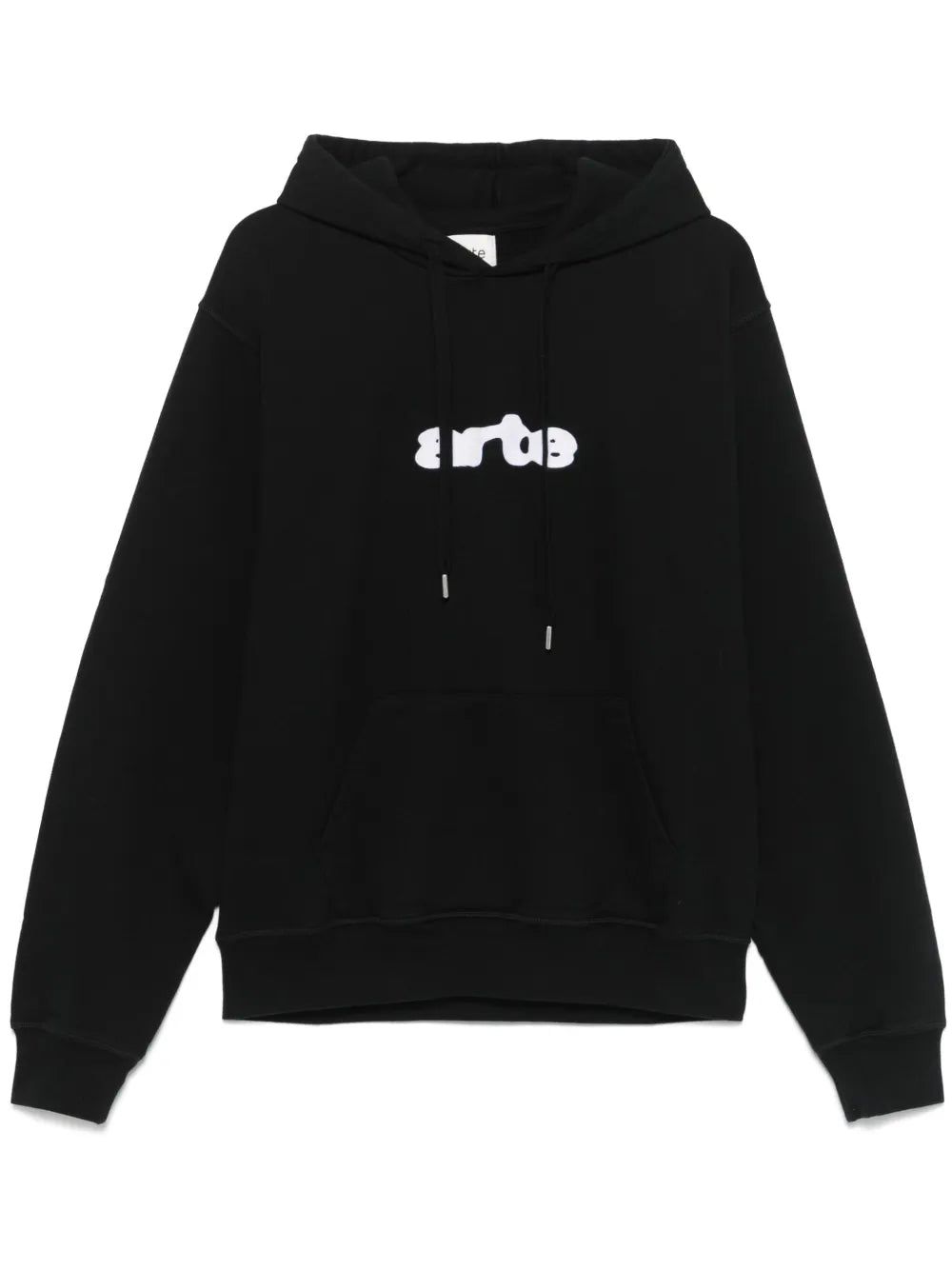 ARTE  logo-embroidered hoodie