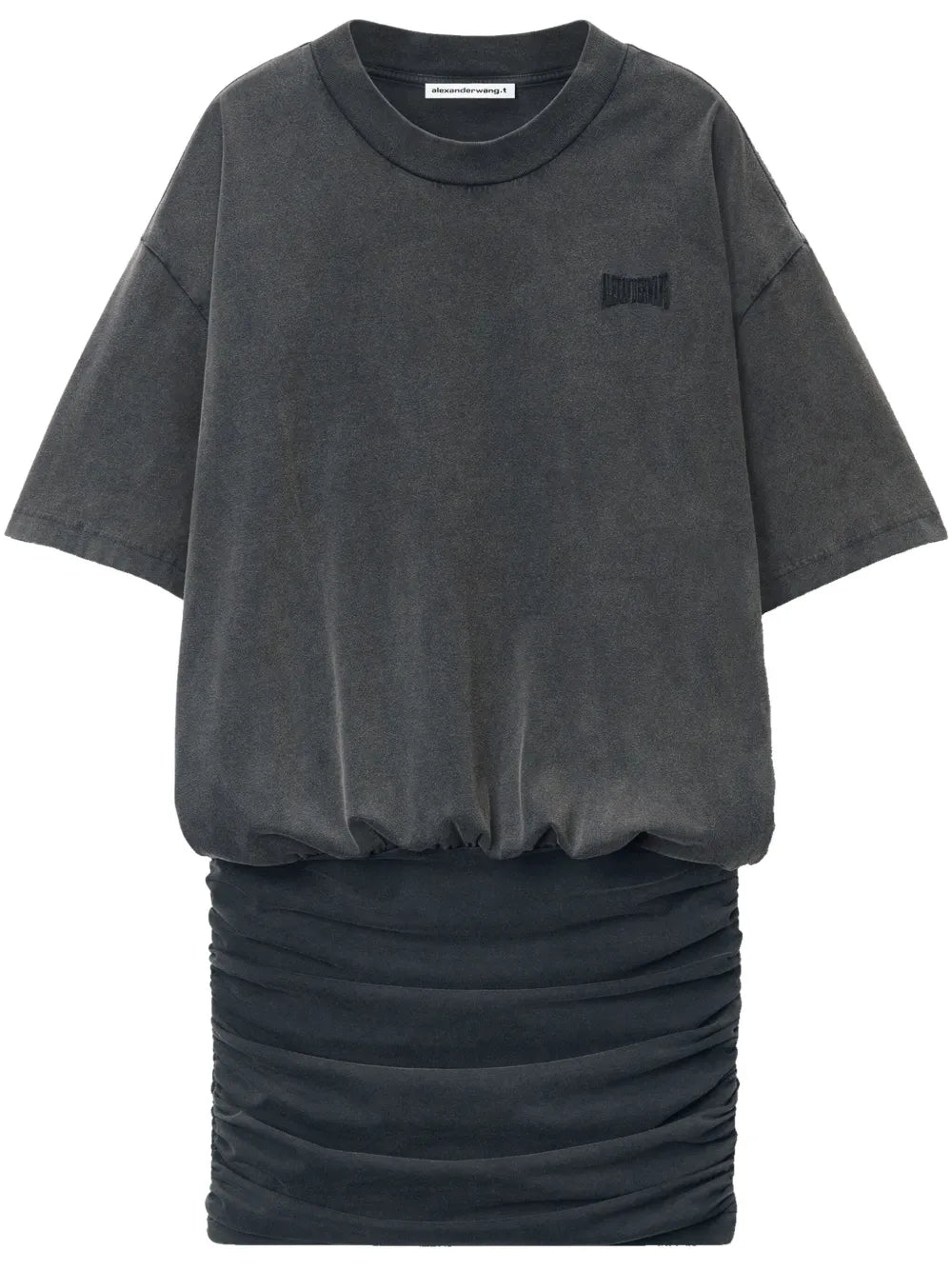 Alexander Wang  ruched t-shirt dress