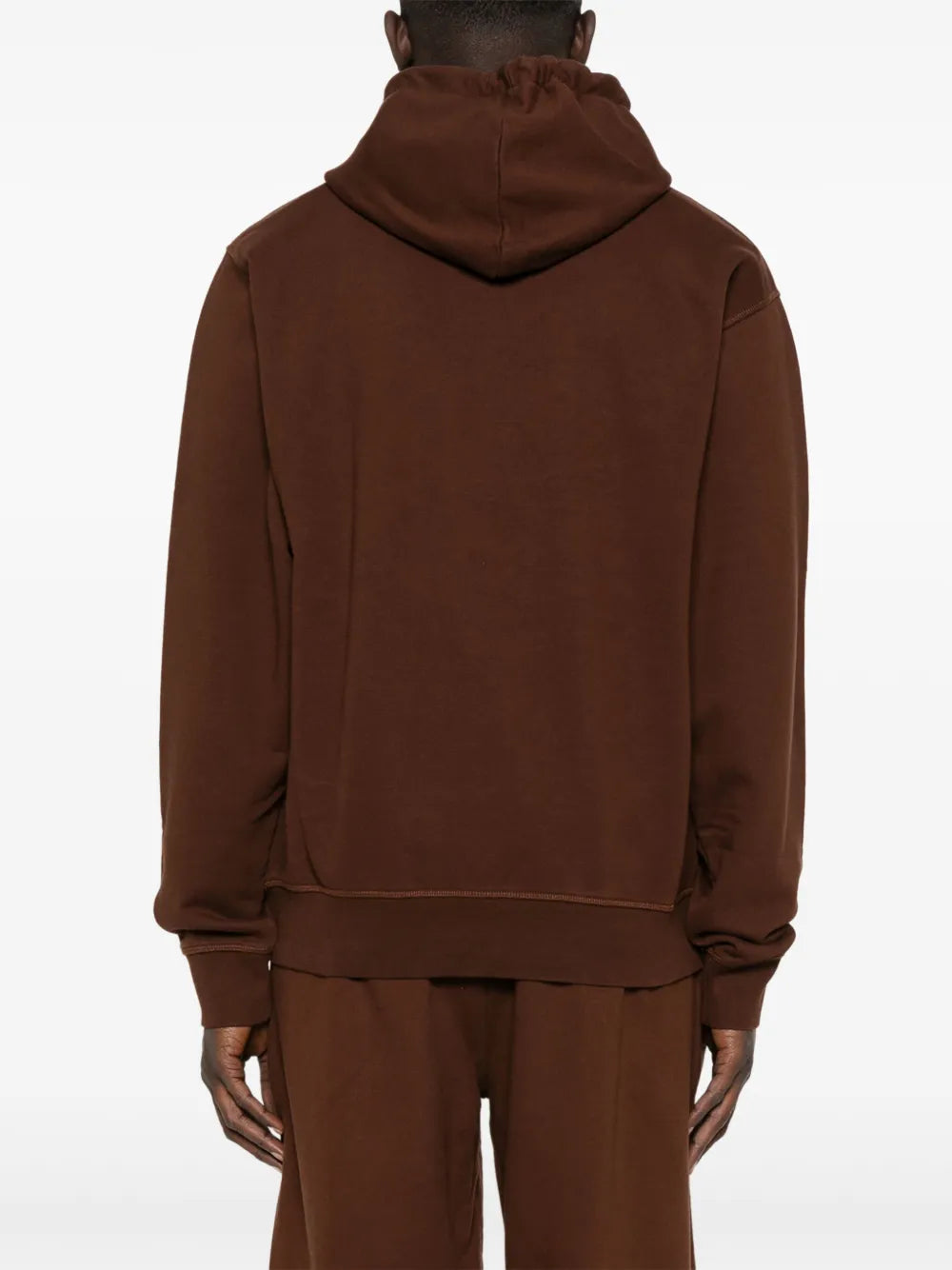 ARTE  logo-embroidered hoodie