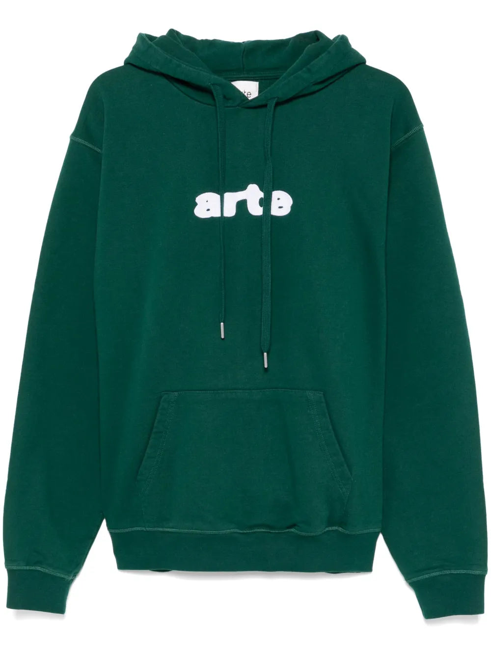 ARTE  logo-embroidered hoodie
