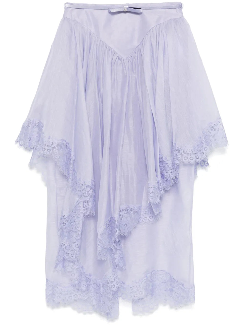 ZIMMERMANN  Crush lace midi skirt