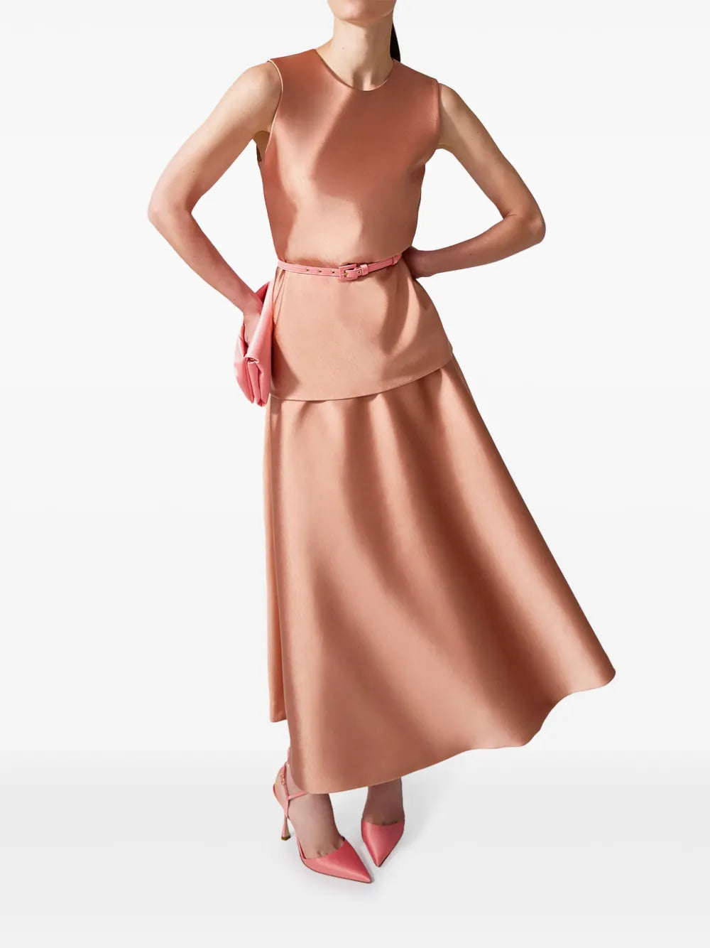 Carolina Herrera  crew-neck satin top