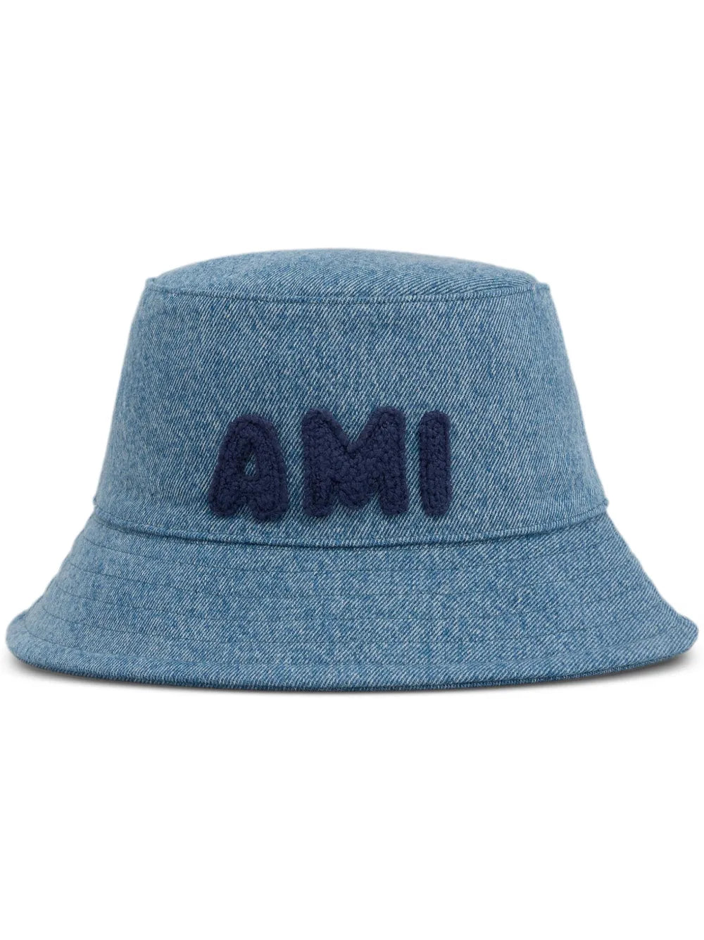 AMI Paris logo-appliqué bucket hat