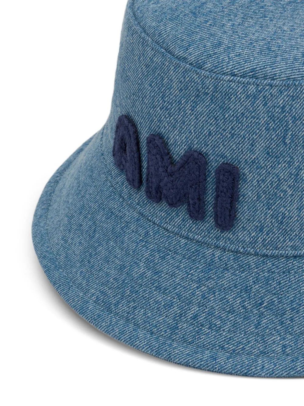 AMI Paris logo-appliqué bucket hat