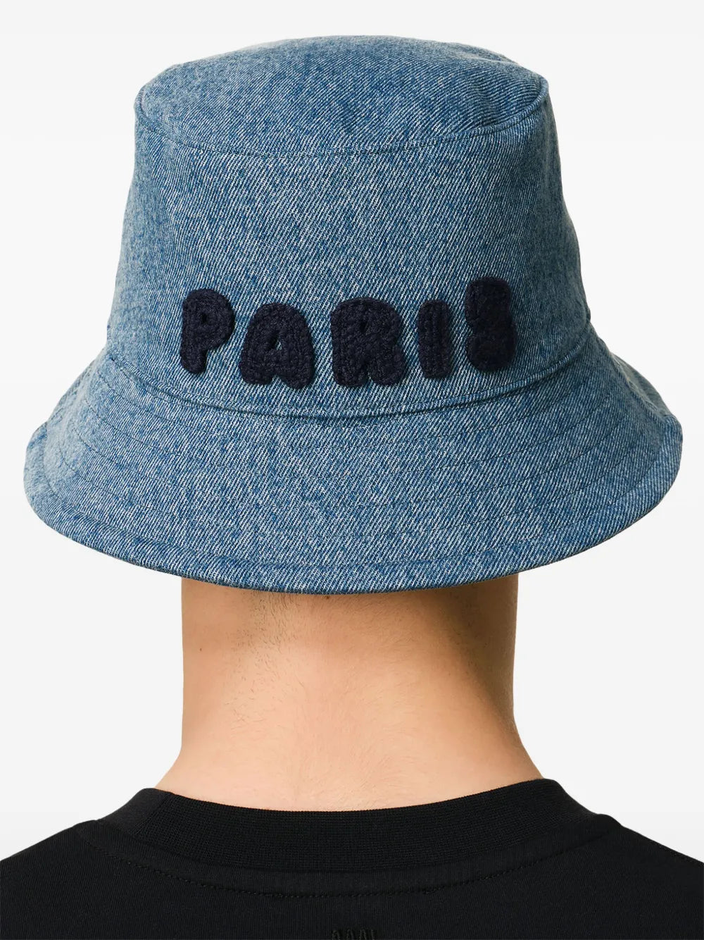 AMI Paris logo-appliqué bucket hat