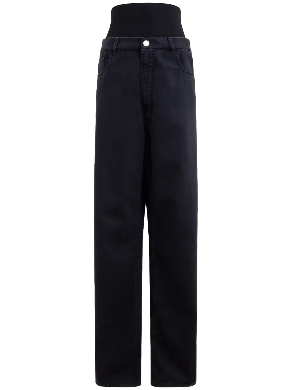 Alaïa  knitted-panel jeans
