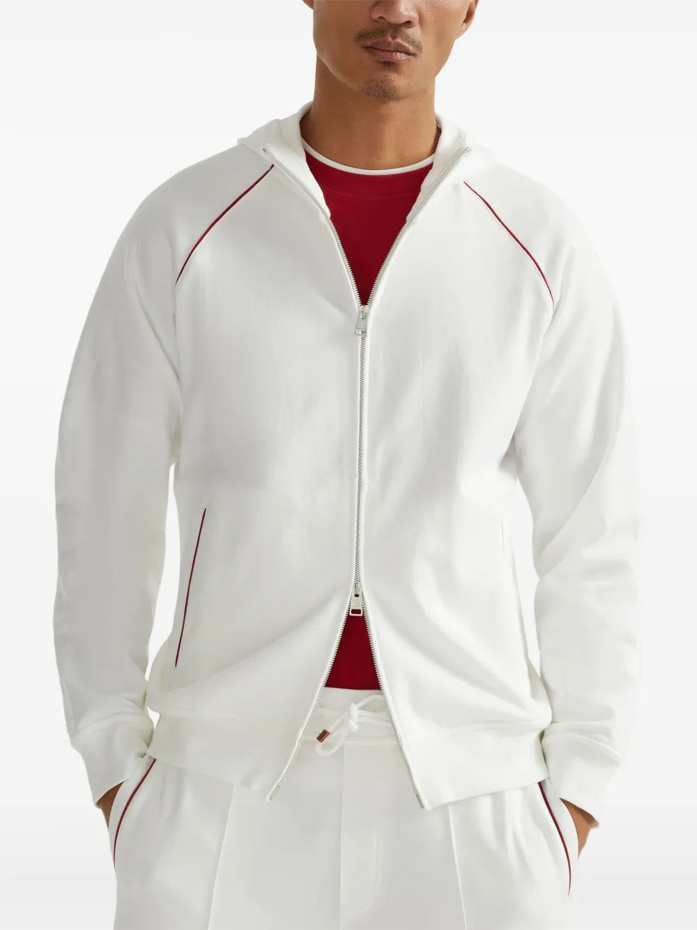 Brunello Cucinelli zip-up hoodie